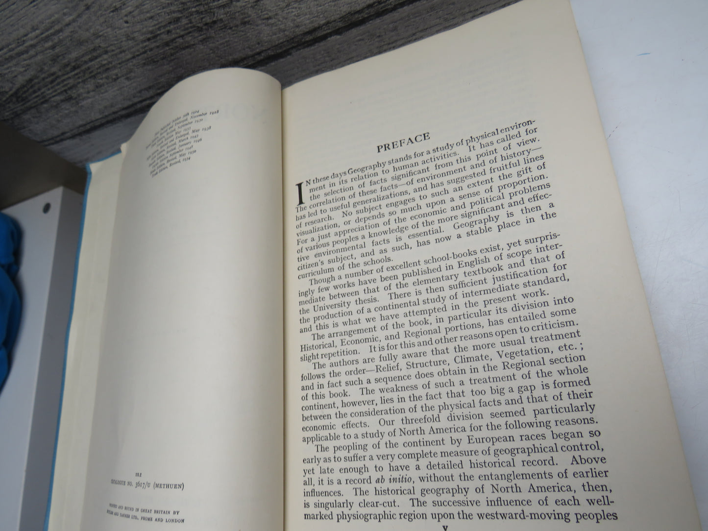 North America An Historical Economic and Regional Geography By LL. Rodwell Jones and P. W. Bryan 1954