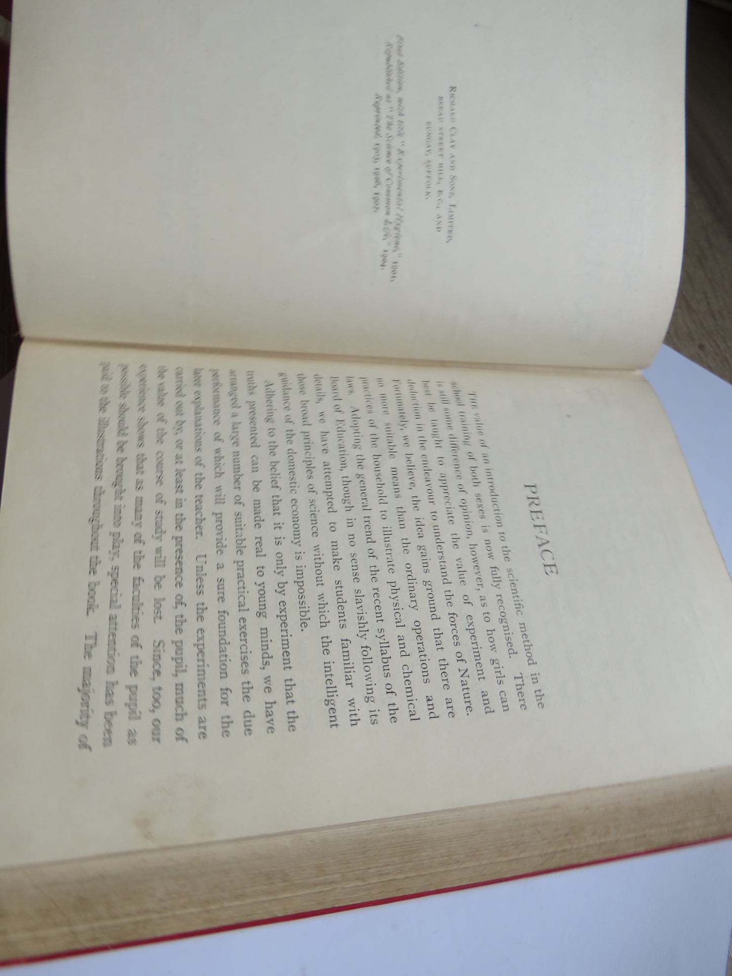 Science of Common Life By A. T. Simmons and E. Stenhouse 1907