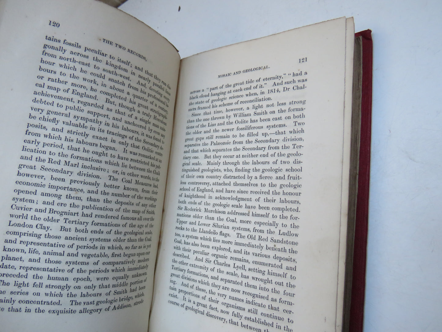 The Testimony Of The Rocks; Or Geology In Its Bearings On The Two Theologies, Natural and Revealed By Hugh Miller 1858