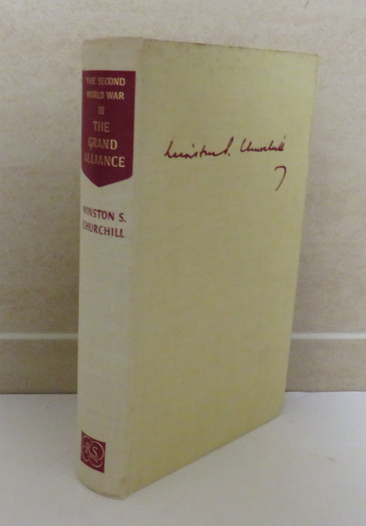 The Second World War Volume Three Grand Alliance By Winston Churchill 1953
