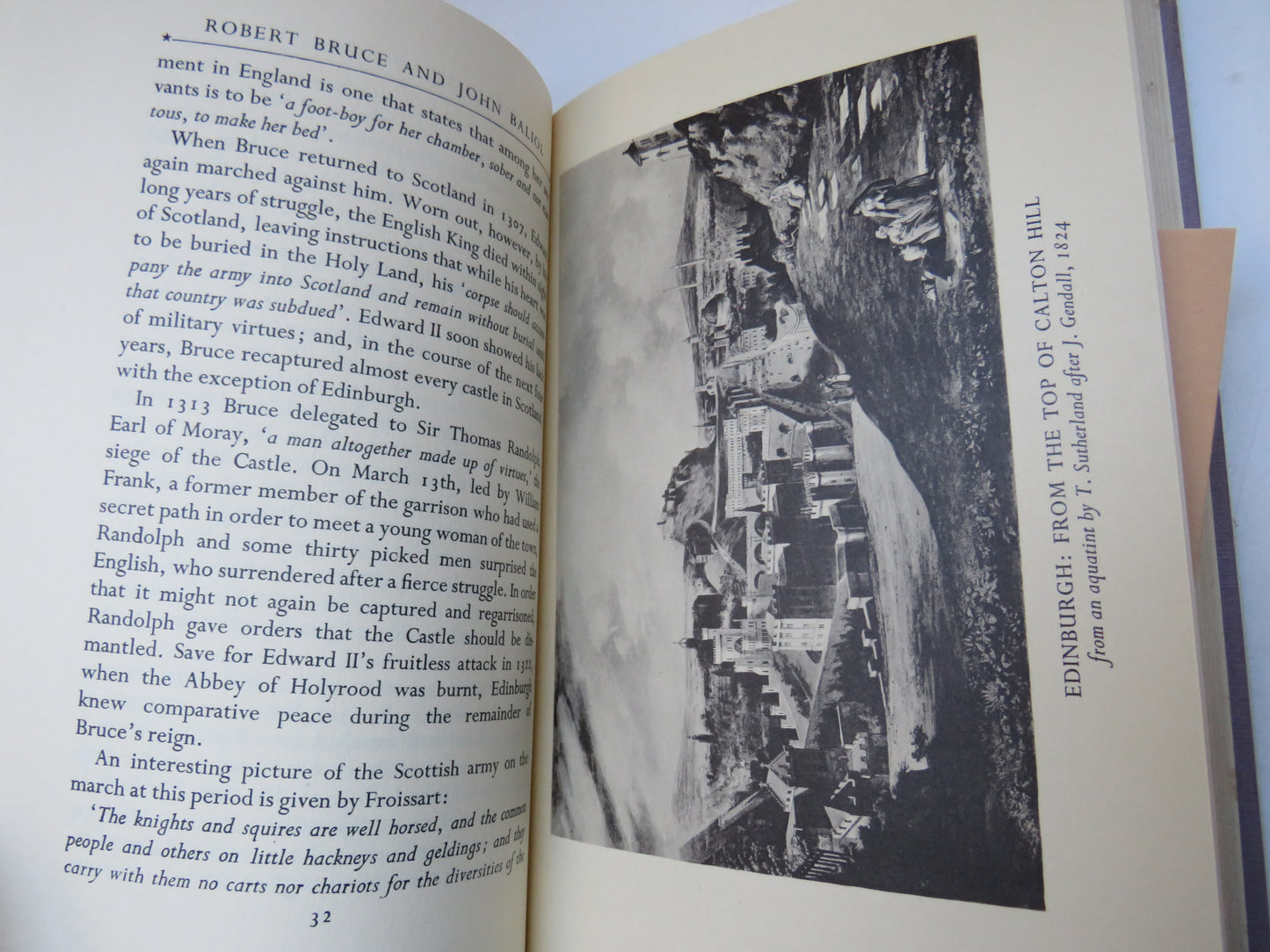 Edinburgh By Sacheverell Sitwell and Francis Bamford 1938