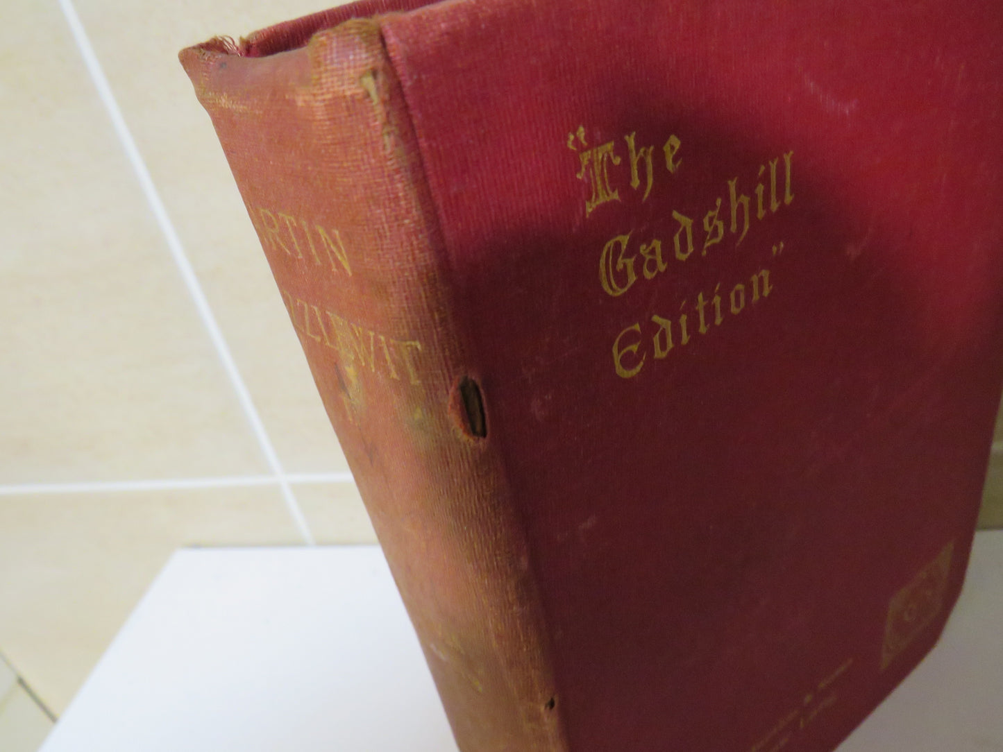 The Life and Adventures of Martin Chuzzlewit By Charles Dickens Volume II Gadshill Edition