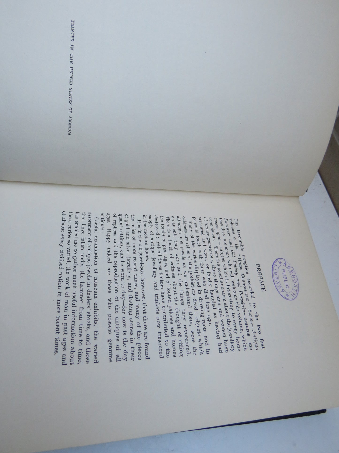 Antique Jewellery and Trinkets By Fred W. Burgess 1937