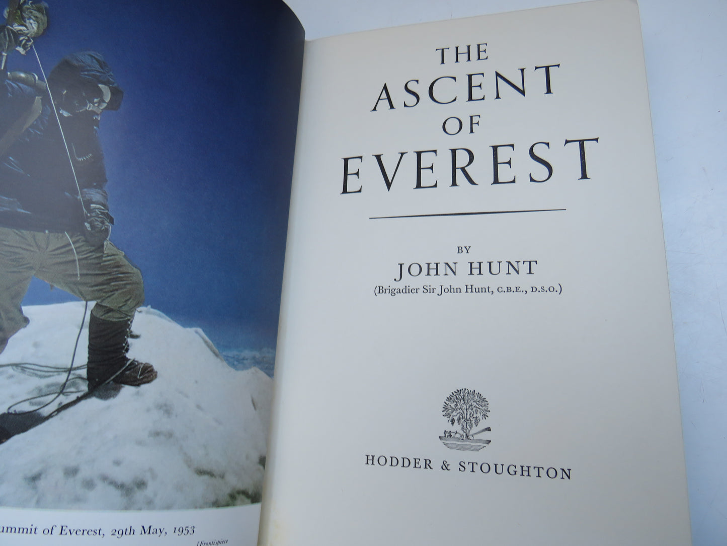 The Ascent of Everest By John Hunt 1953 1st Edition
