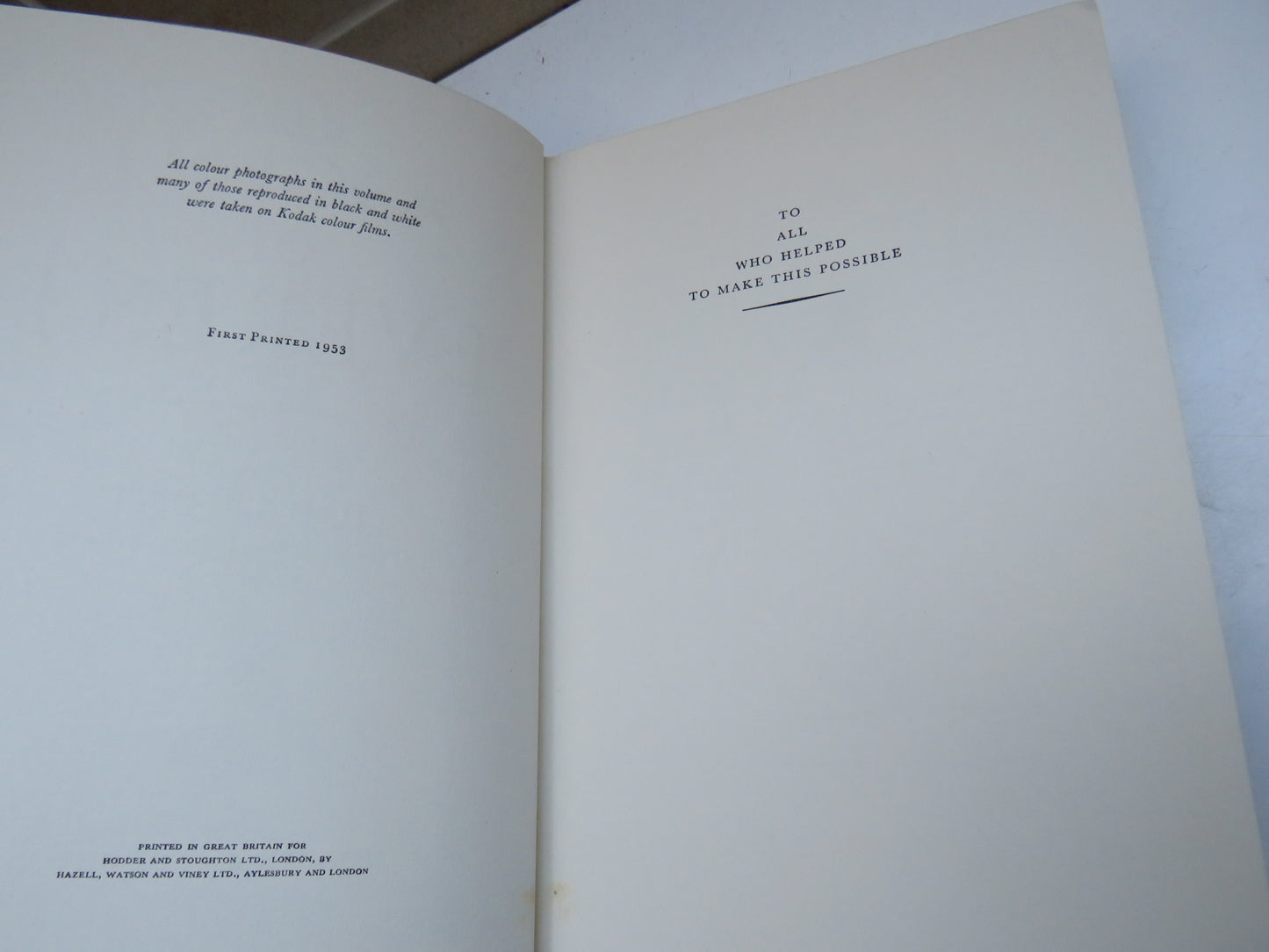 The Ascent of Everest By John Hunt 1953 1st Edition