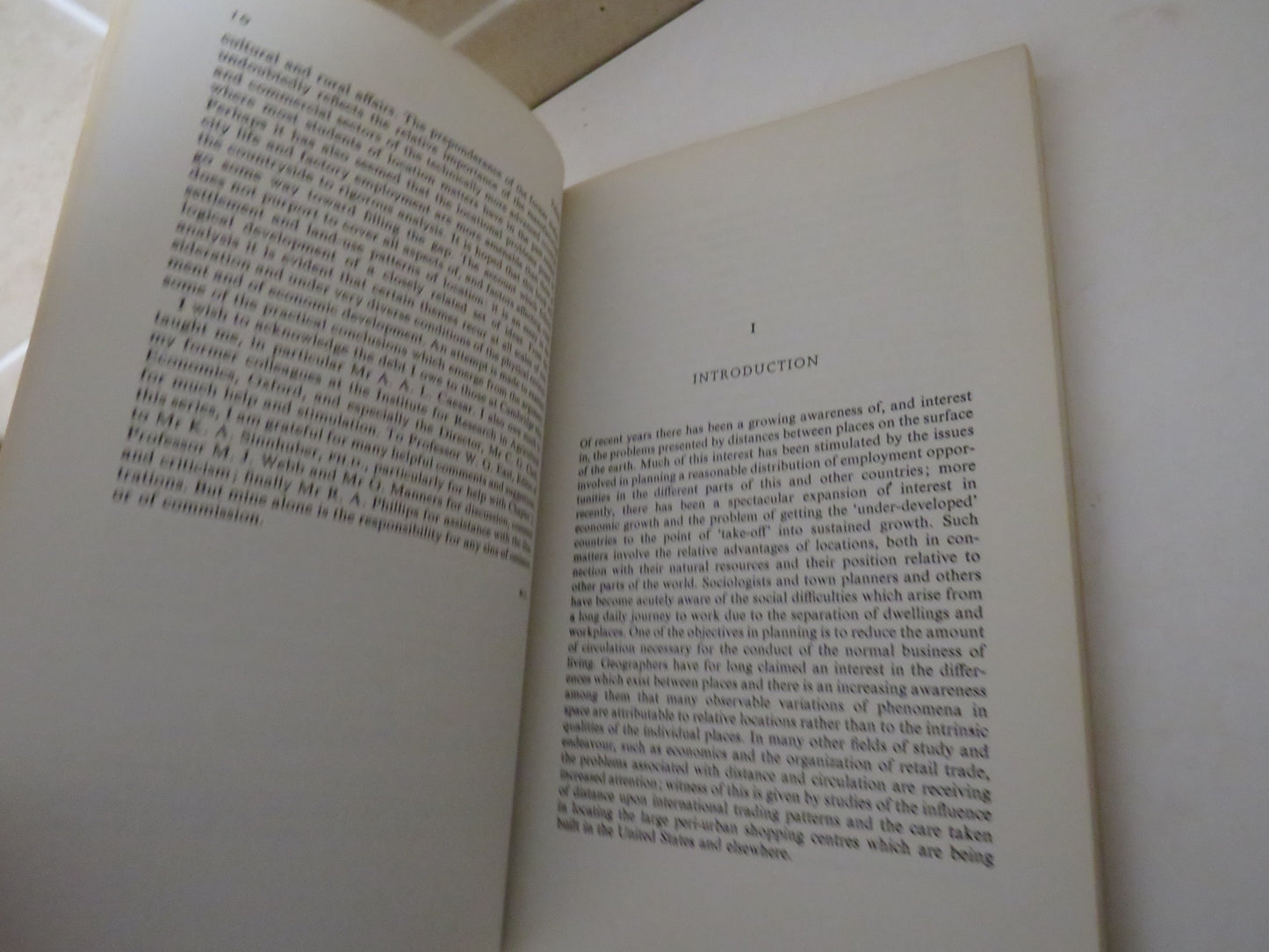 Rural Settlement and Land Use, An Essay in Location, by Michael Chisholm, 1972