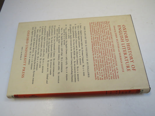 The English Drama 1485-1585 By F. P. Wilson 1979
