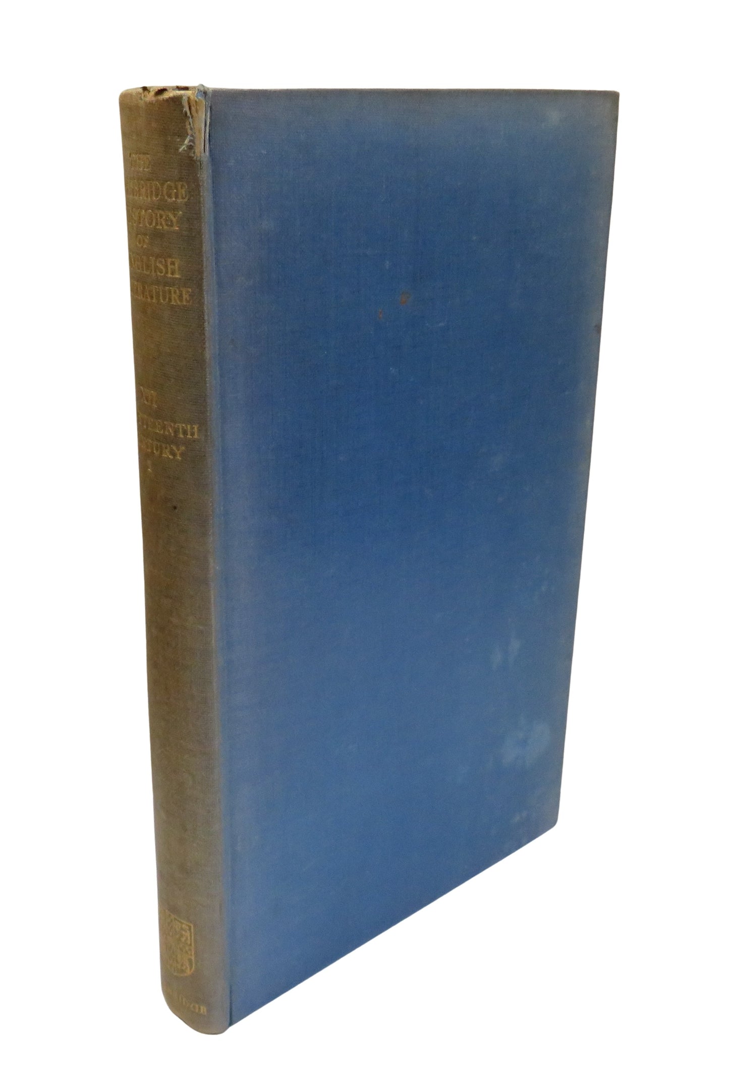 The Cambridge History of English Literature Volume XII The Nineteenth Century 1933