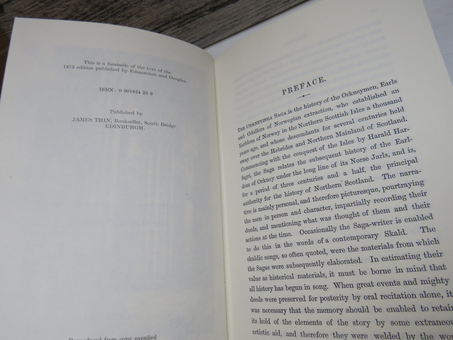 The Orkneyinga Saga Translated From The Icelandic By Jon A. Hjaltalin and Gilbert Goudie 1981