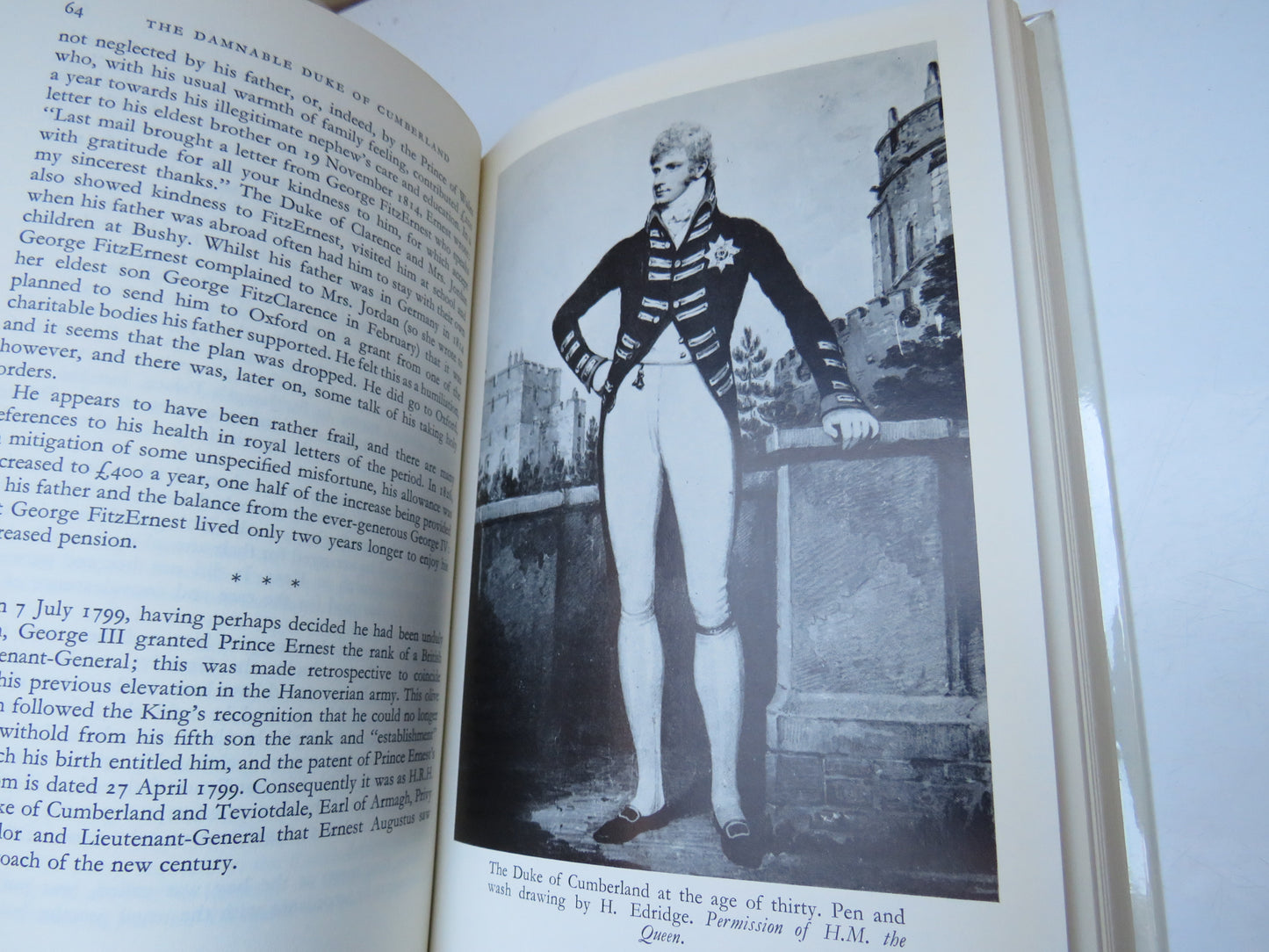 The Damnable Duke of Cumberland by Anthony Bird, A Character Study and Vindication of Ernest Augustus, Duke of Cumberland and King of Hanover, 1966
