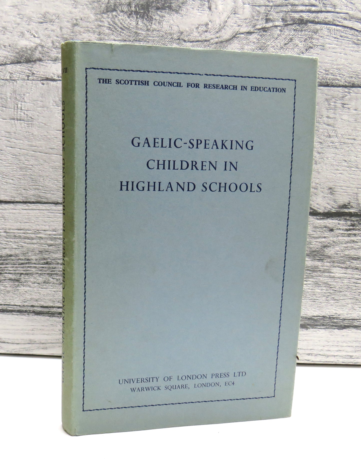 Gaelic-Speaking Children In Highland Schools 1961