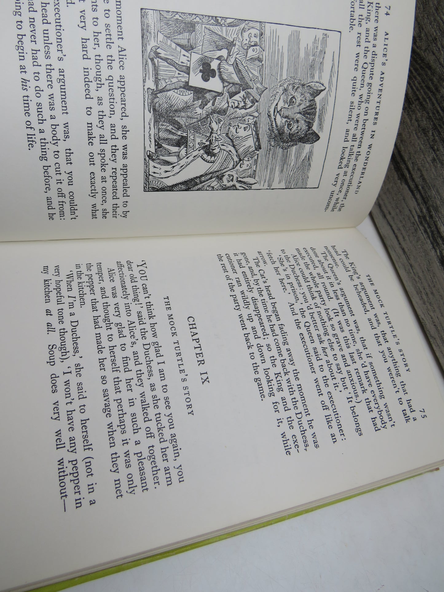 Alice's Adventures In Wonderland and Through The Looking-Glass By Lewis Carroll 1970
