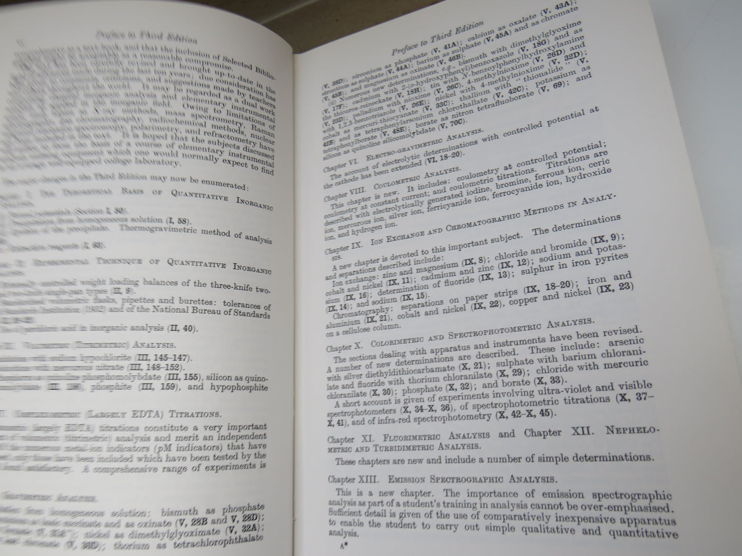 A Text Book of Quantitative Inorganic Analysis By Arthur I. Vogel 1968