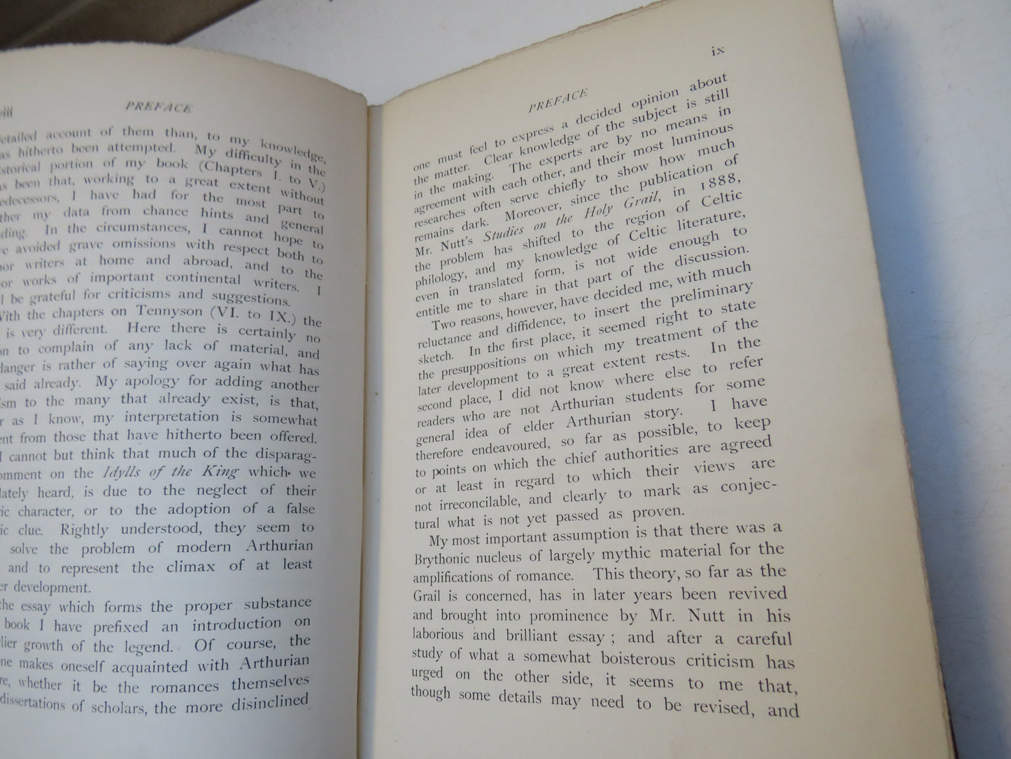 Tennyson's Idylls of the King and Arthurian Story From XVIth Century By M. W. Maccallum 1894