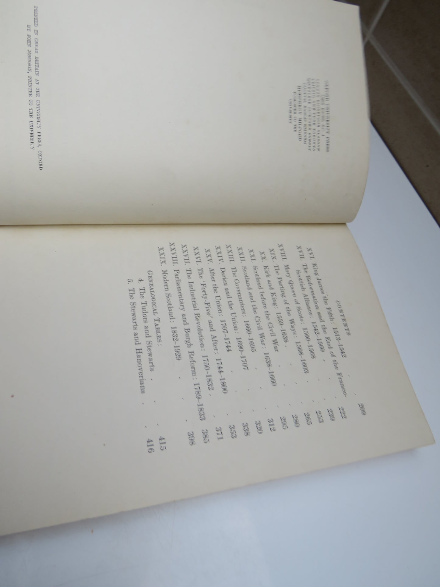 A Short History of Scotland By Robert L. Mackie Part II 1930