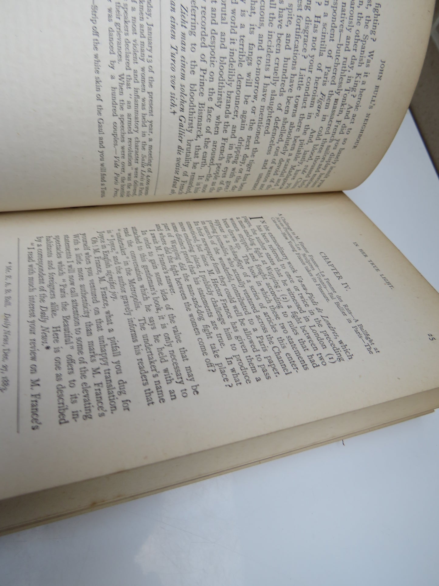 John Bull's Neighbour In Her True Light By A Brutal Saxon 1884