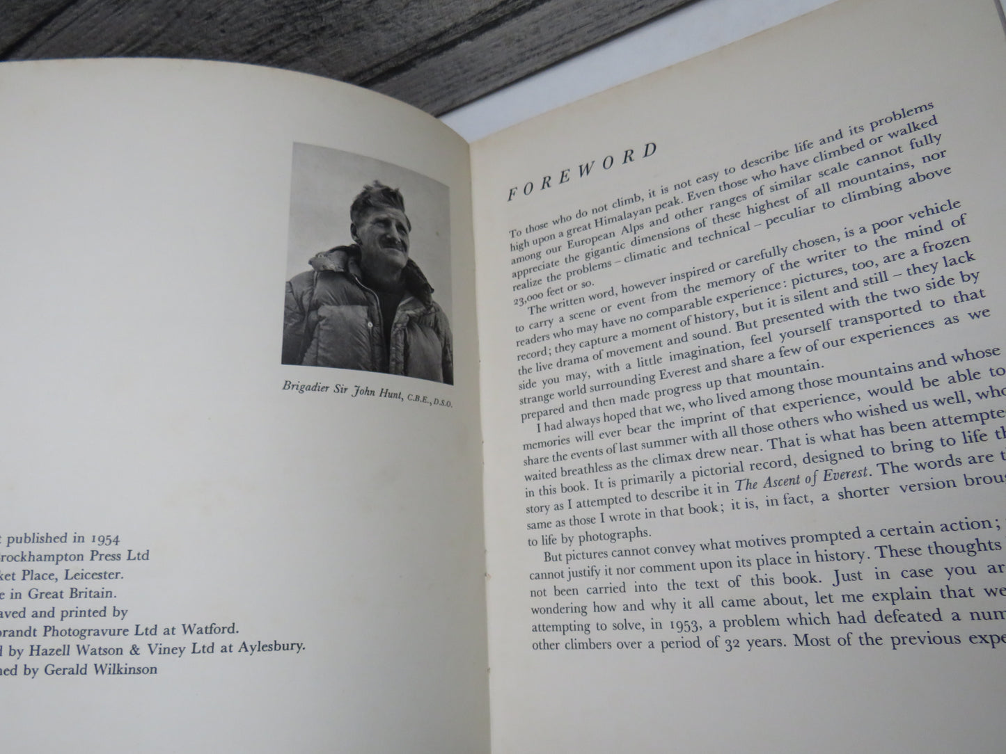 Our Everest Adventure The Pictorial History From Kathmandu To The Summit By John Hunt 1954