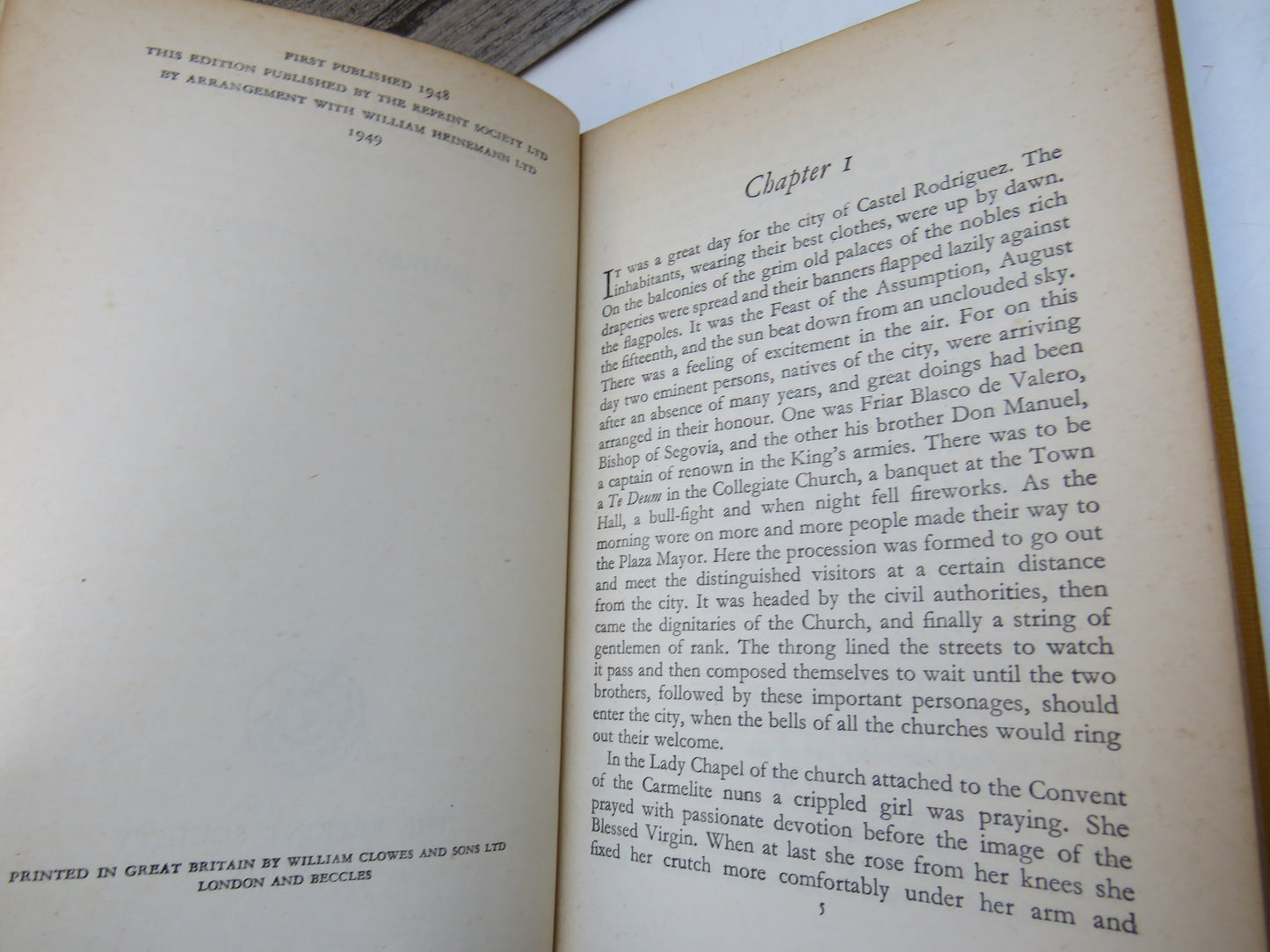 Catalina A Romance By W. Somerset Maugham 1949