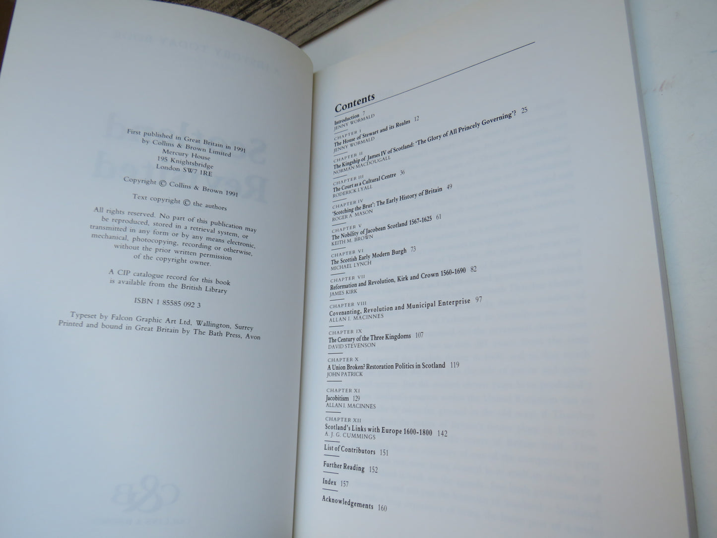 Scotland Revisited Edited By Jenny Wormald 1991