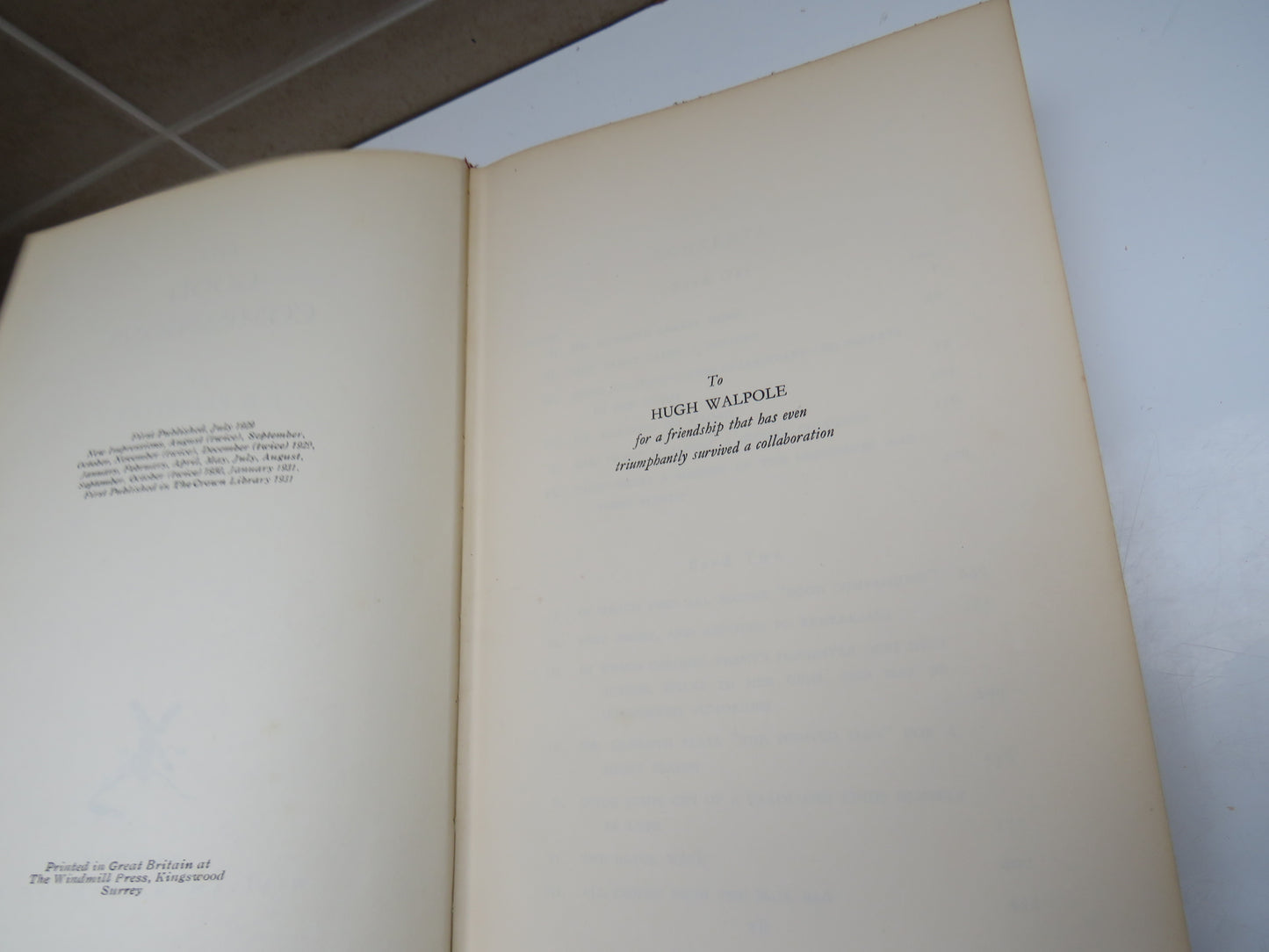 The Good Companions By J.B Priestley 1931