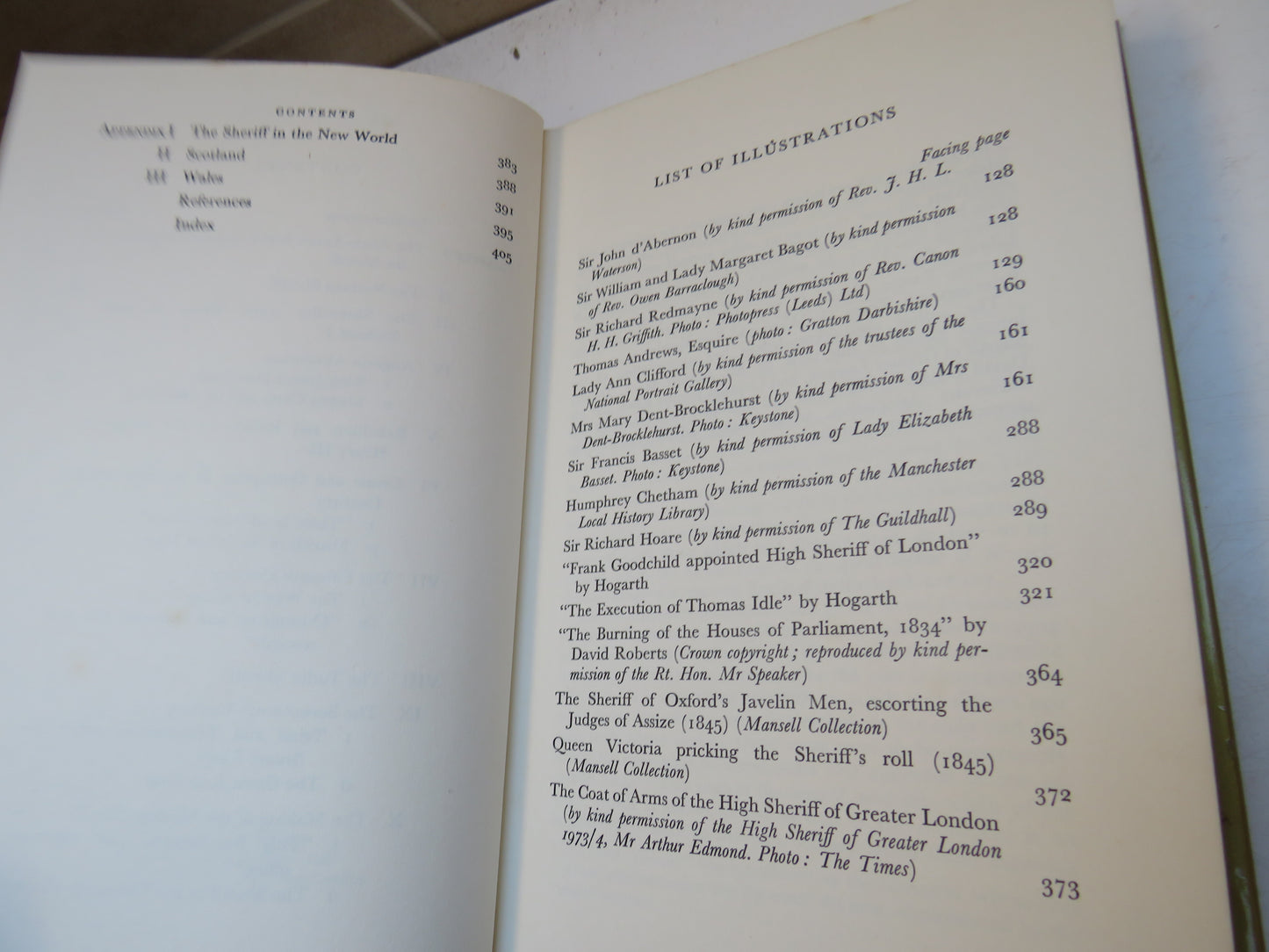 The Sheriff: The Man and His Office By Irene Gladwin 1974 1st Edition