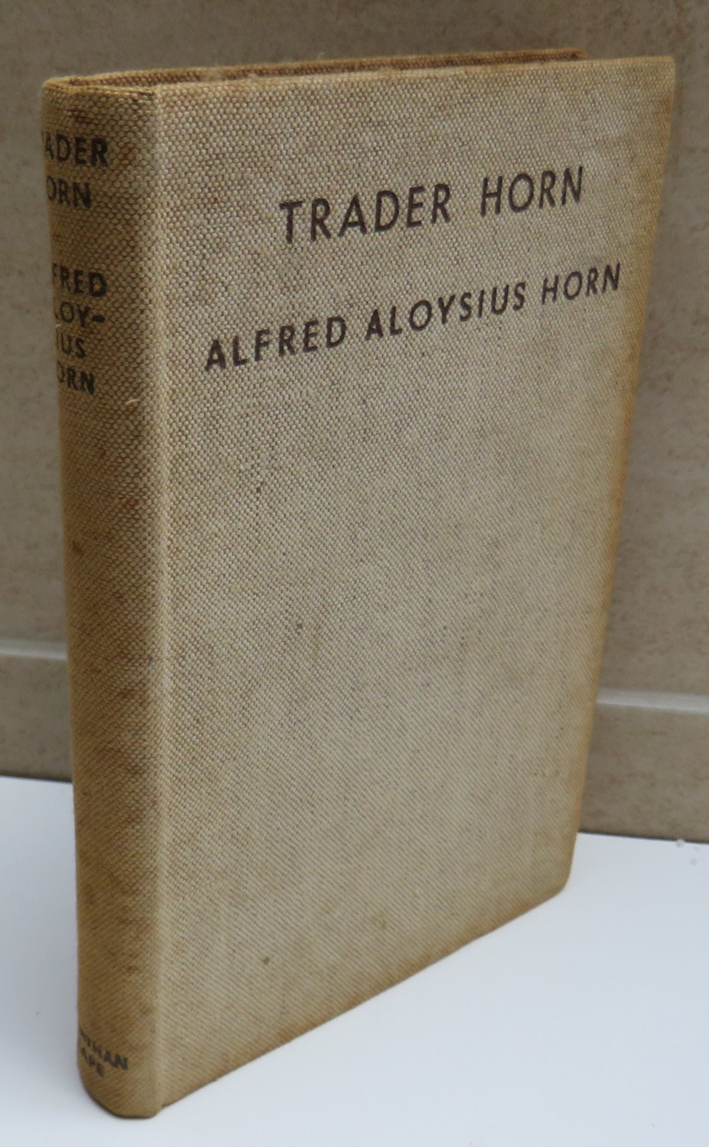 Trader Horn The Ivory Coast In The Earlies Edited by Ethelreda Lewis 1936