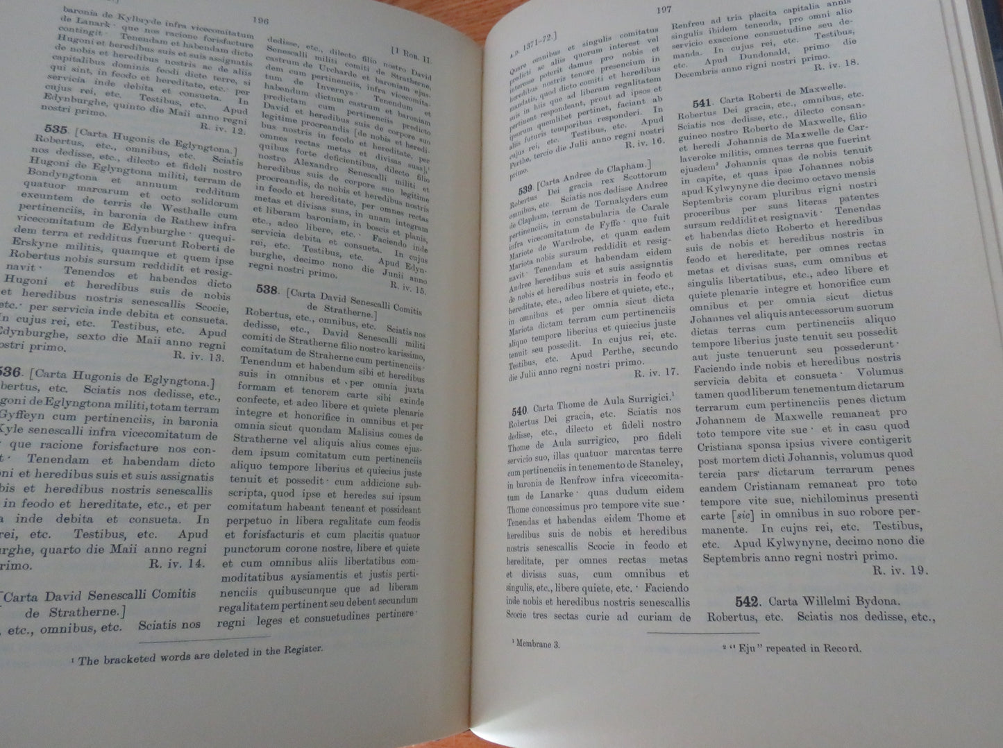 The Register of the Great Seal of Scotland 1306-1668 In 11 Volumes 1984