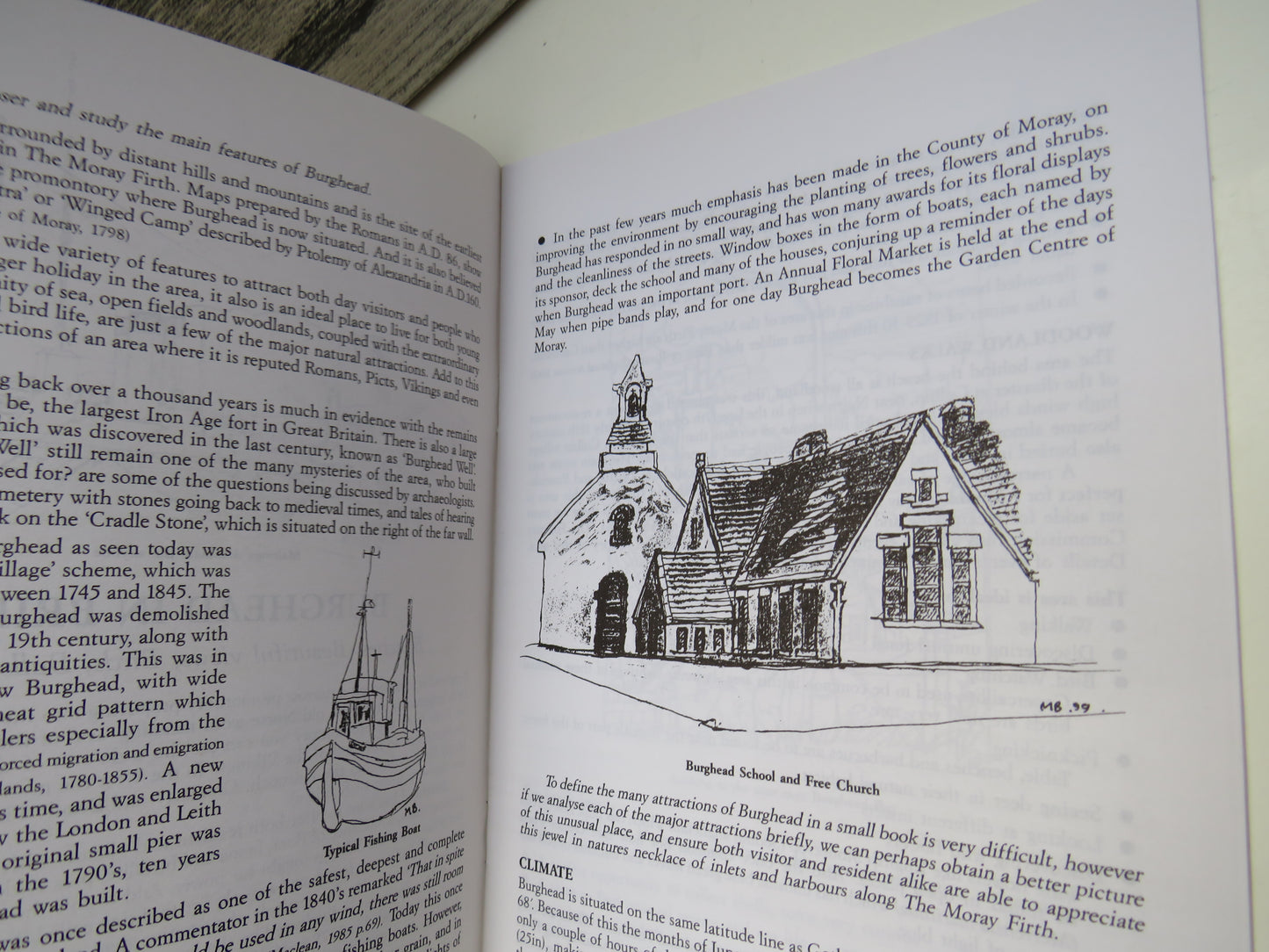 Burghead In Brief By Angela Oatridge Illustrations By Marilyn Bryant