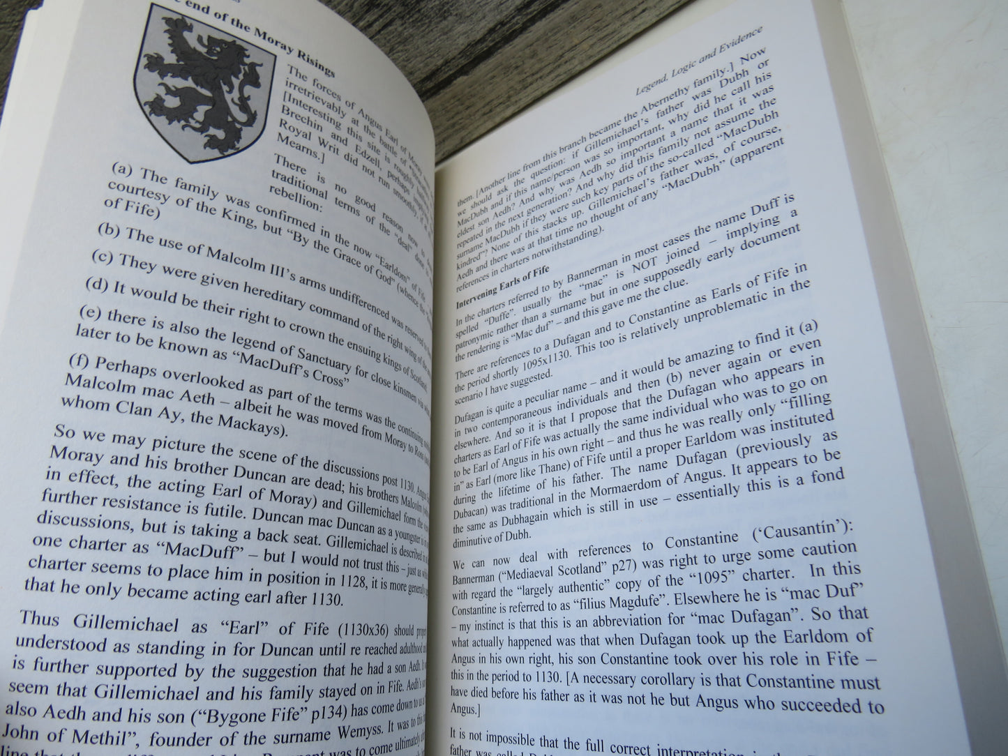 Scottish Clans Legend, Logic & Evidence By Adrian C Grant Volume II 2012