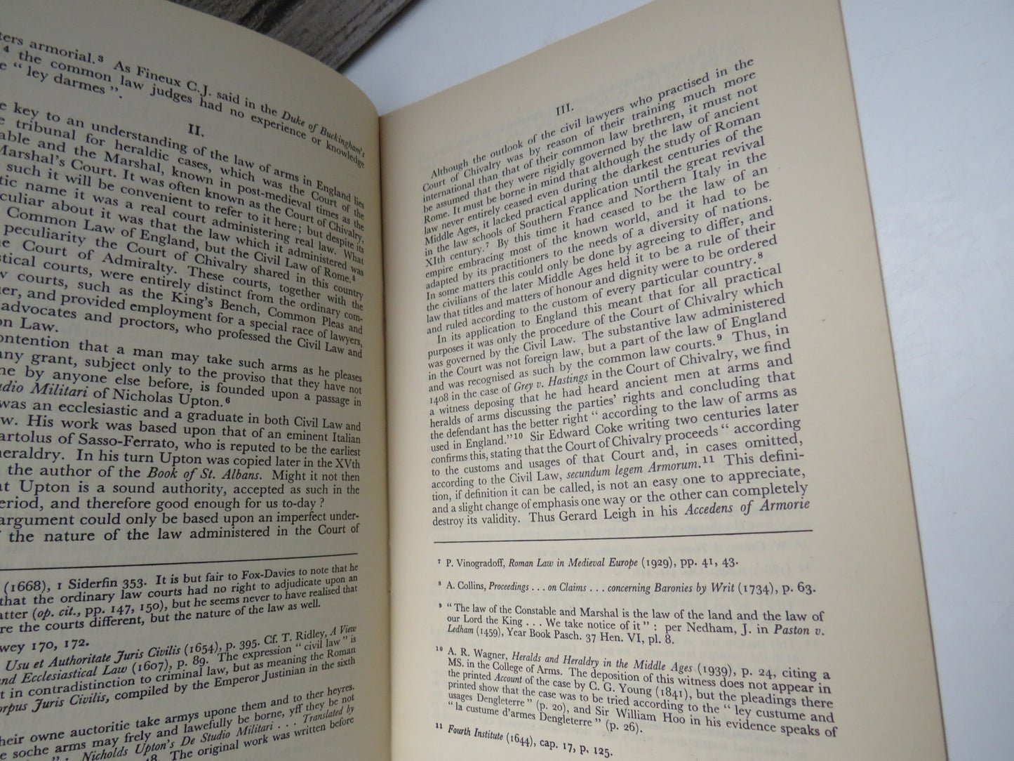 The Law of Arms In England By G.D. Squibb
