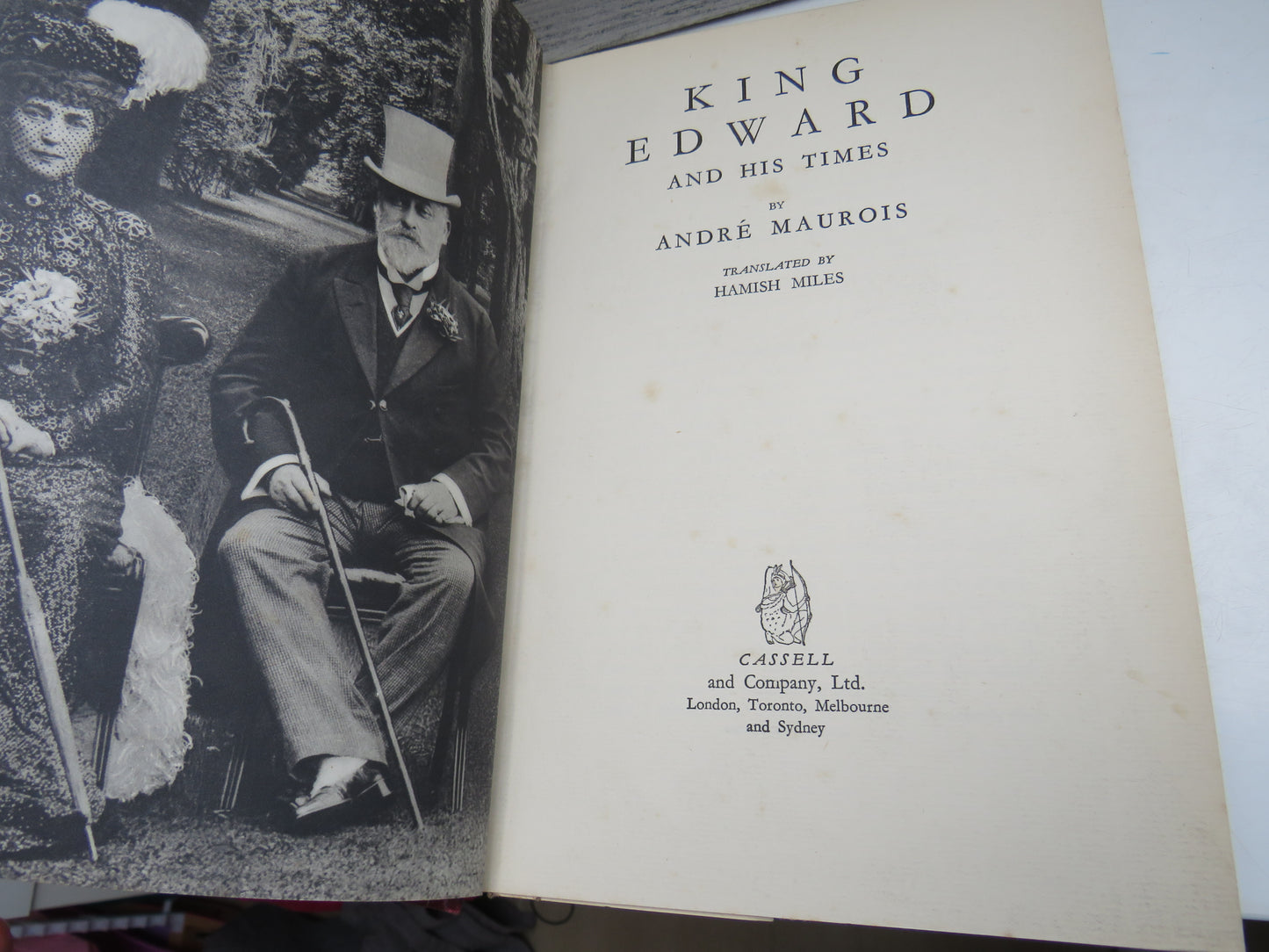 King Edward and His Times by Andre Maurois, 1933