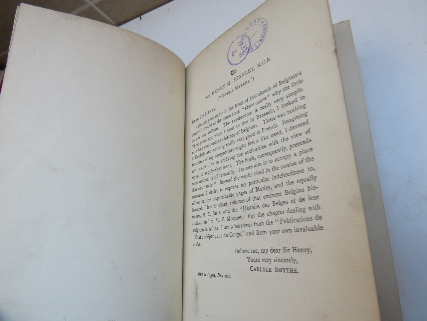 The Story of Belgium With A Chapter On The Congo Free State By Carlyle Smythe 1900