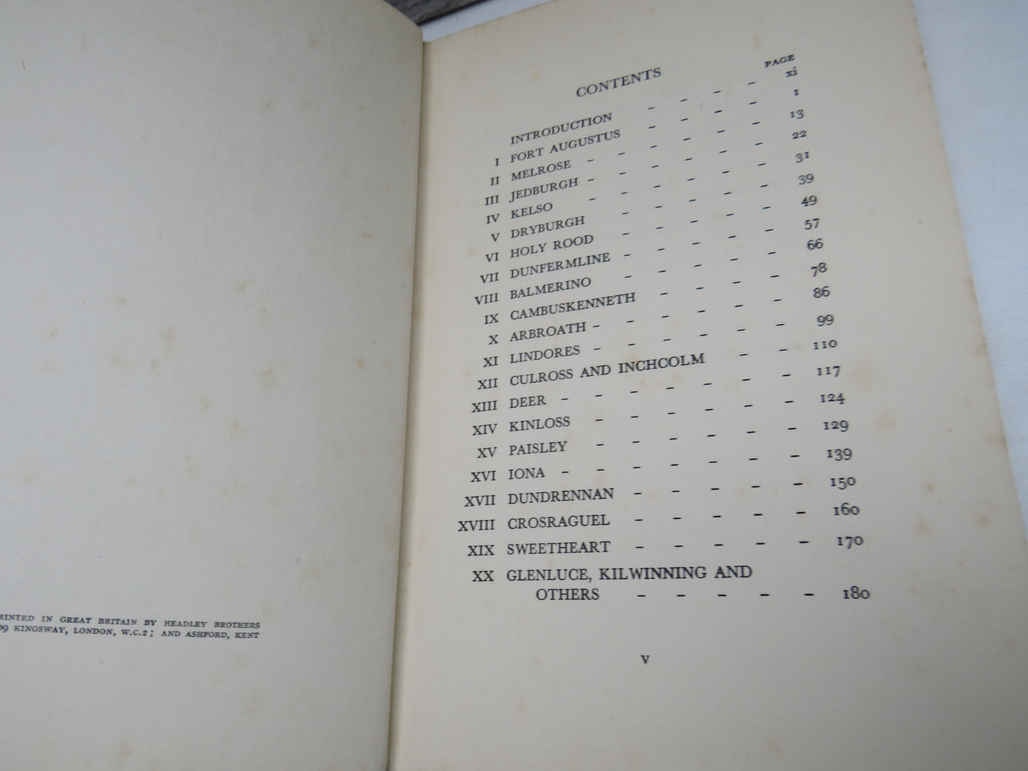 The Abbeys of Scotland by G. Reid Anderson
