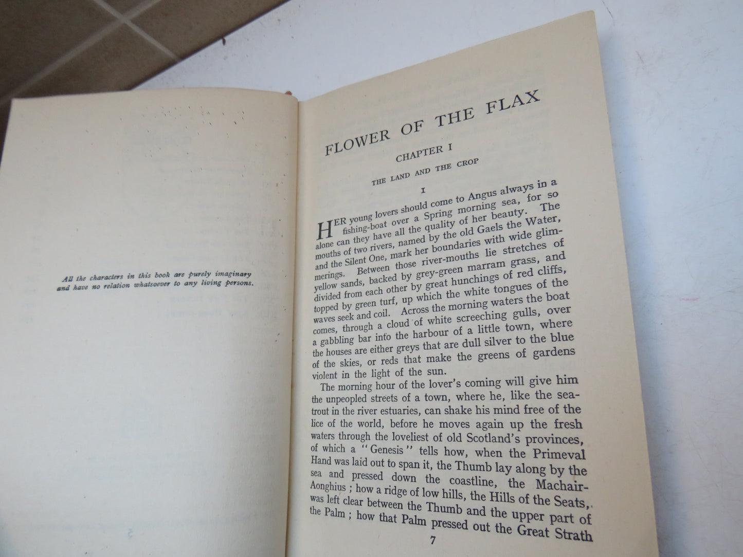 Flower of the Flax By J. B. Salmond 1944