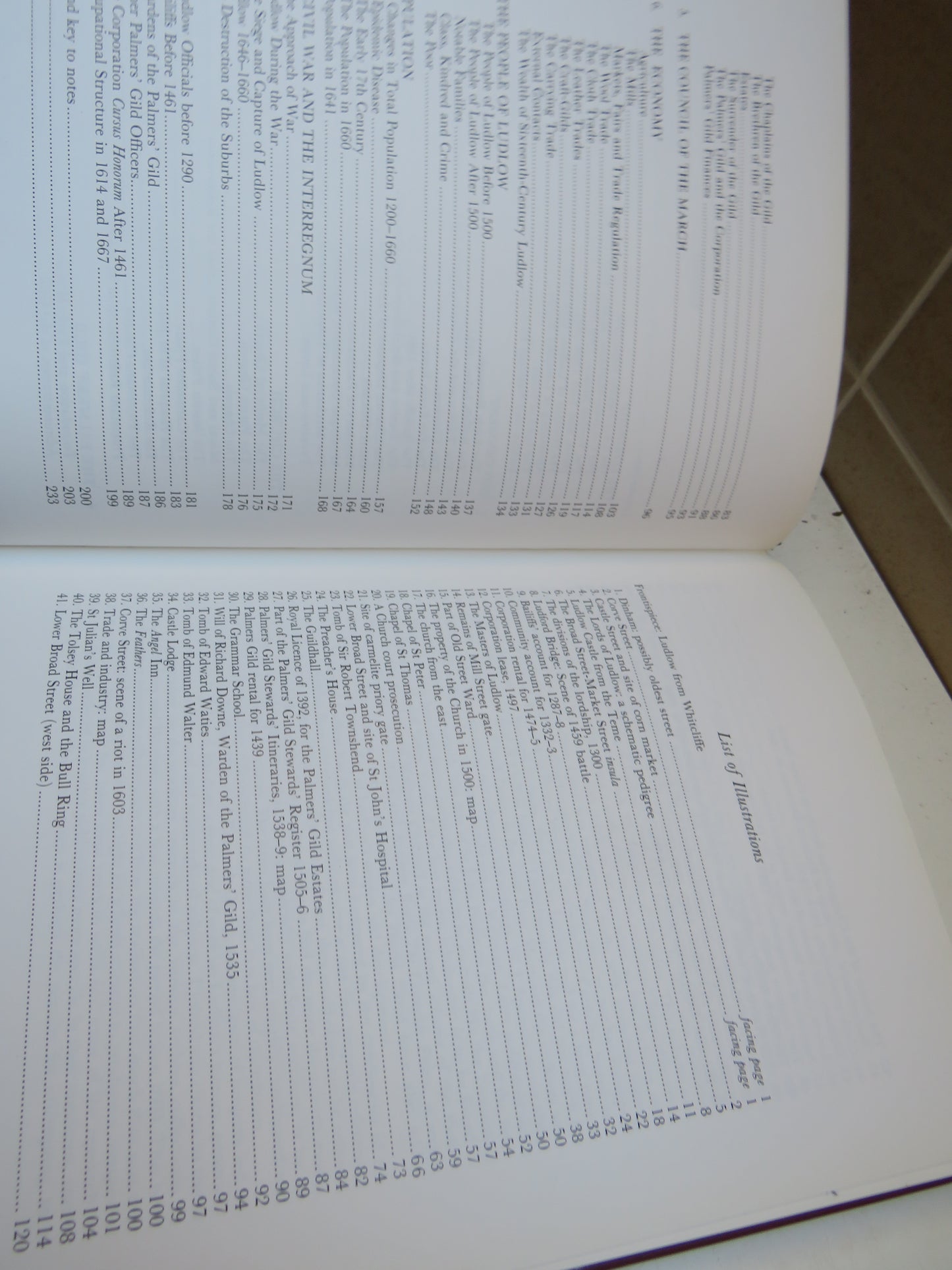 Ludlow 1085-1660 A Social, Economic and Political History By Michael Faraday 1991