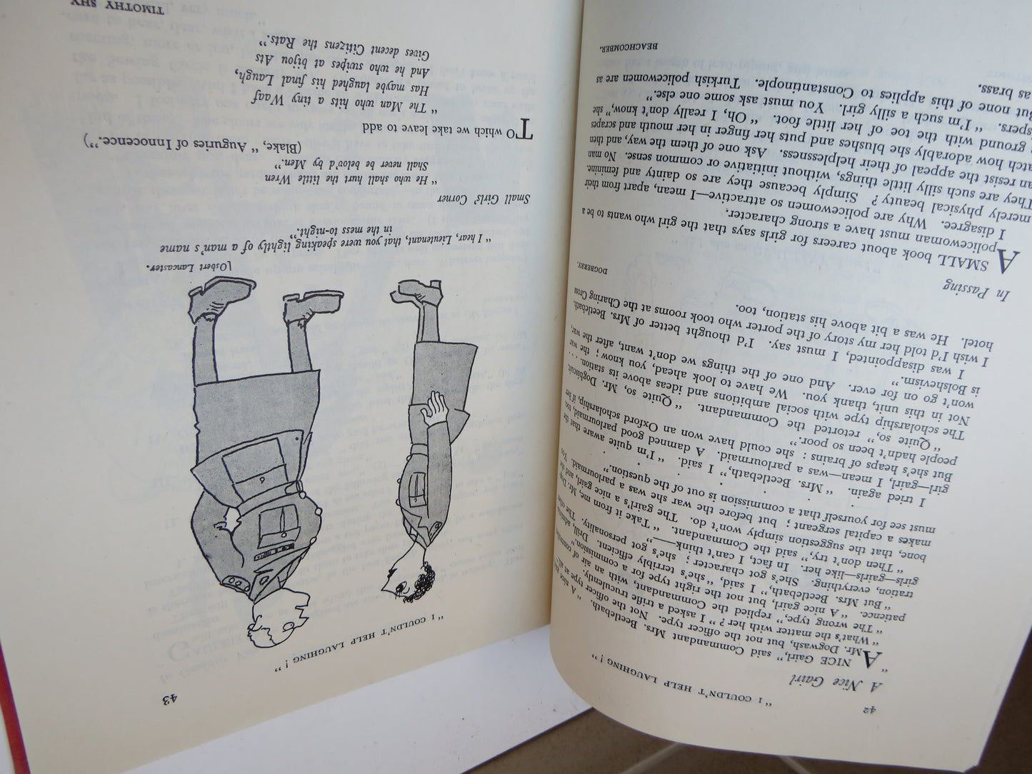 I Couldn't Help Laughing An Anthology Of War-Time Humour Edited By D. B. Wyndham Lewis 1944