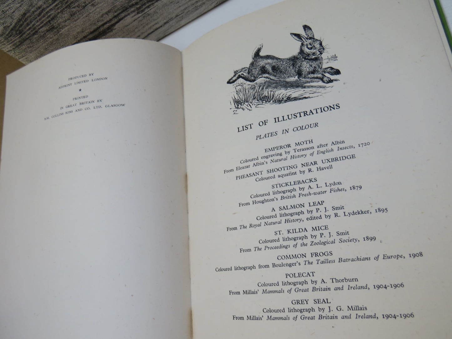 Wild Life of Britain By F. Fraser Darline 1943