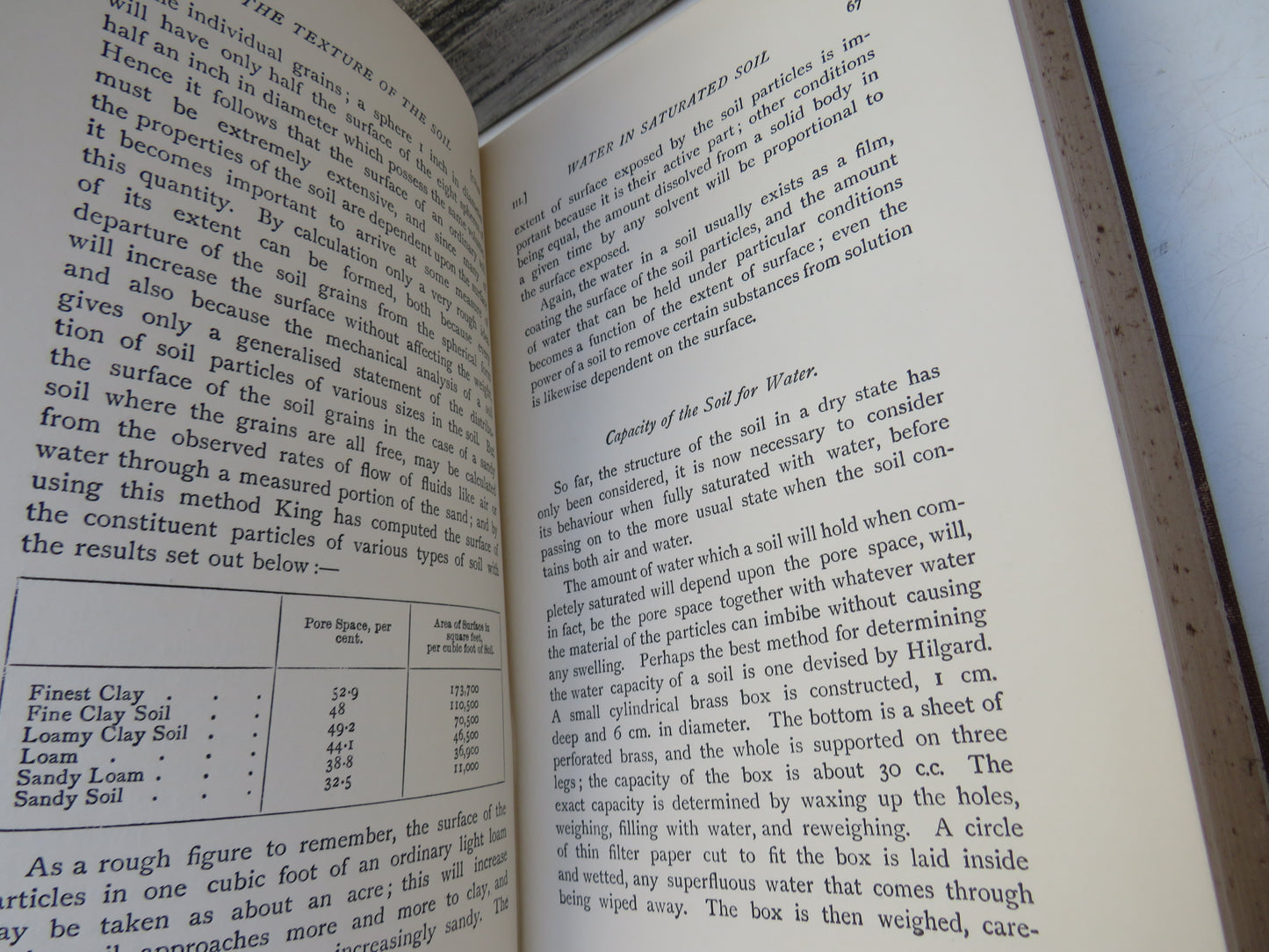The Soil An Introduction To The Scientific Study of the Growth of Crops By A.D. Hall 1910