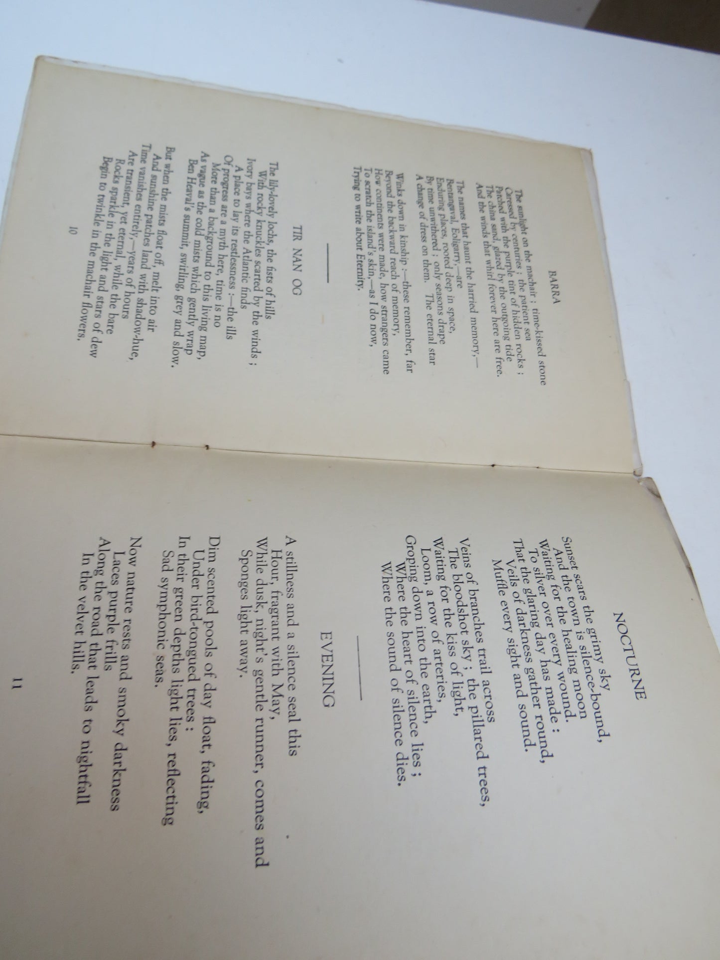Hebrides Overture and Other Poems By R. L. Cook 1948 Author Signed