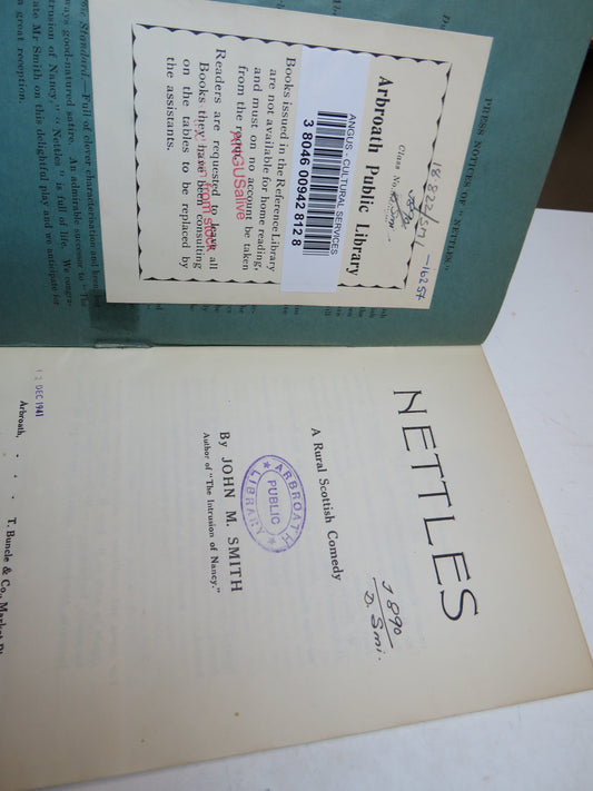 Nettles A Rural Scottish Comedy By John M. Smith