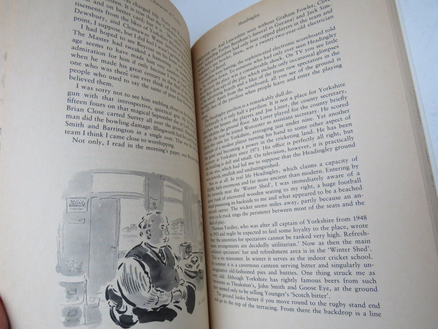 The Character of Cricket By Tim Heald Illustrated By Paul Cox 1987