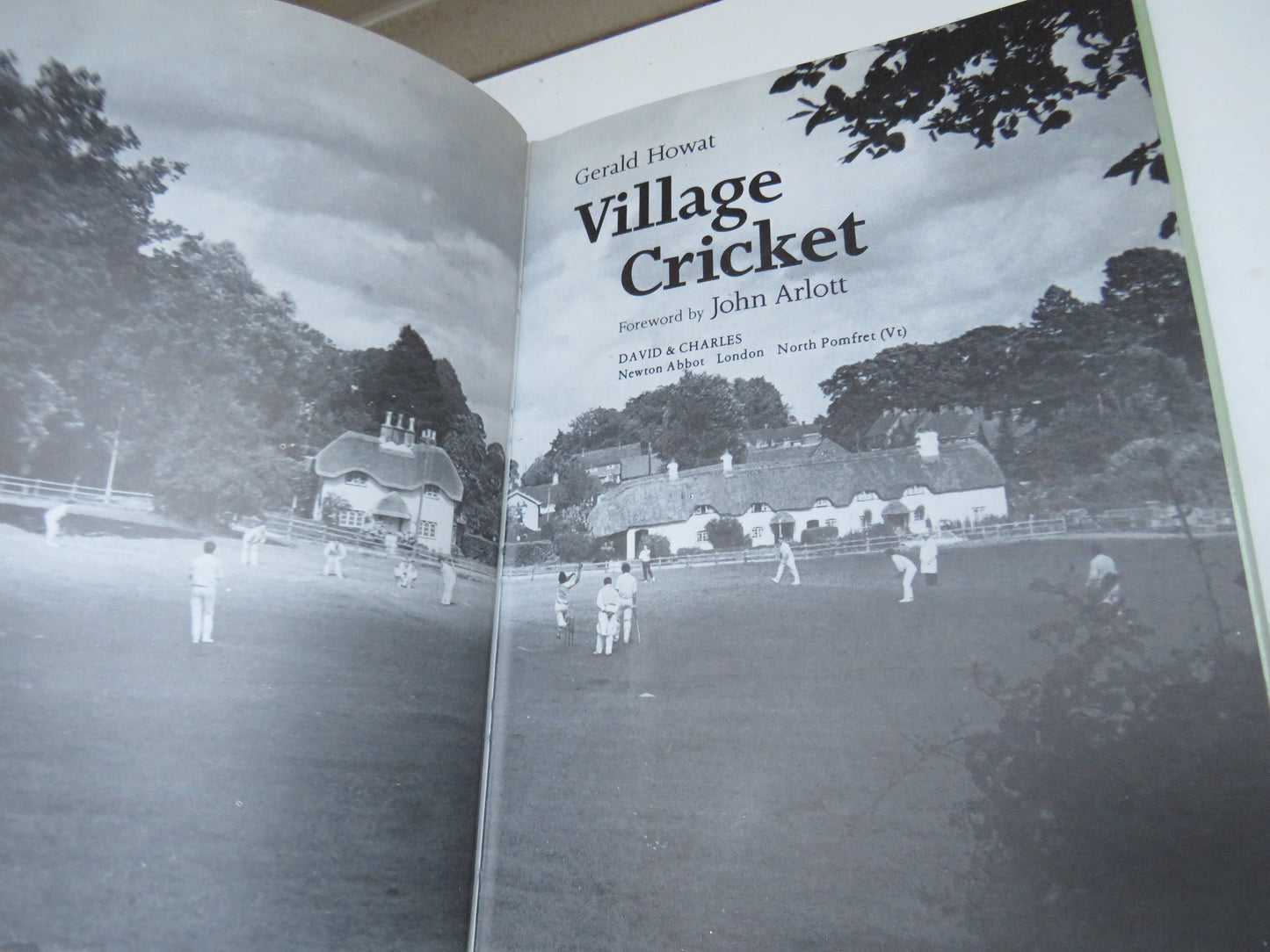 Village Cricket By Gerald Howat 1980