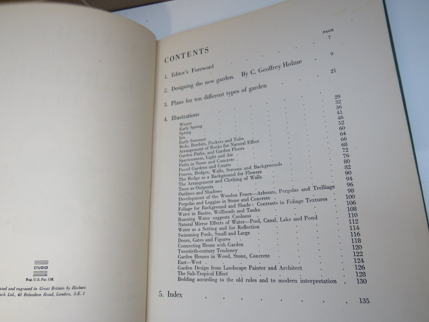 Gardens and Gardening 1937 Edited by F.A Mercer
