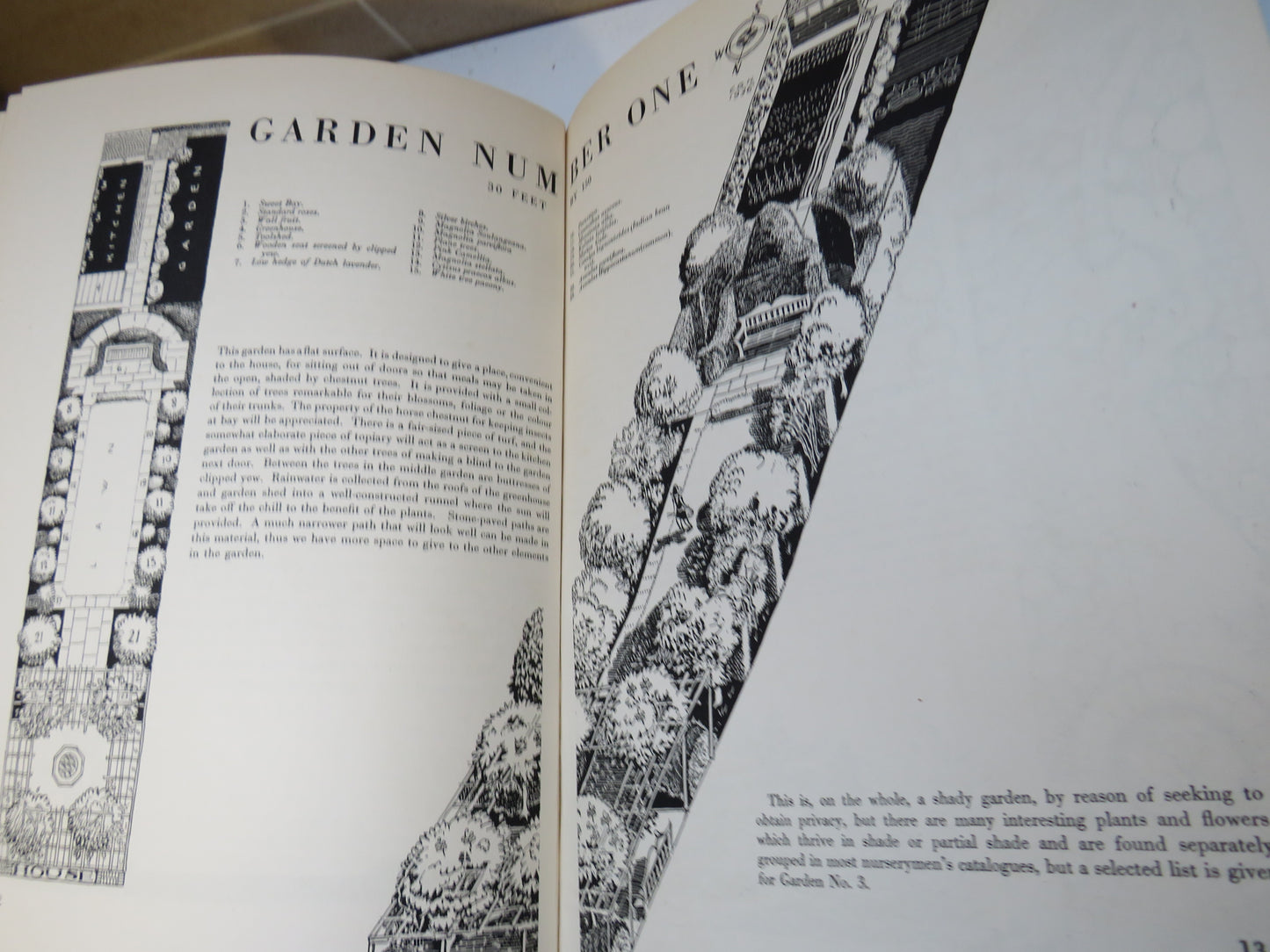 Gardens and Gardening 1937 Edited by F.A Mercer