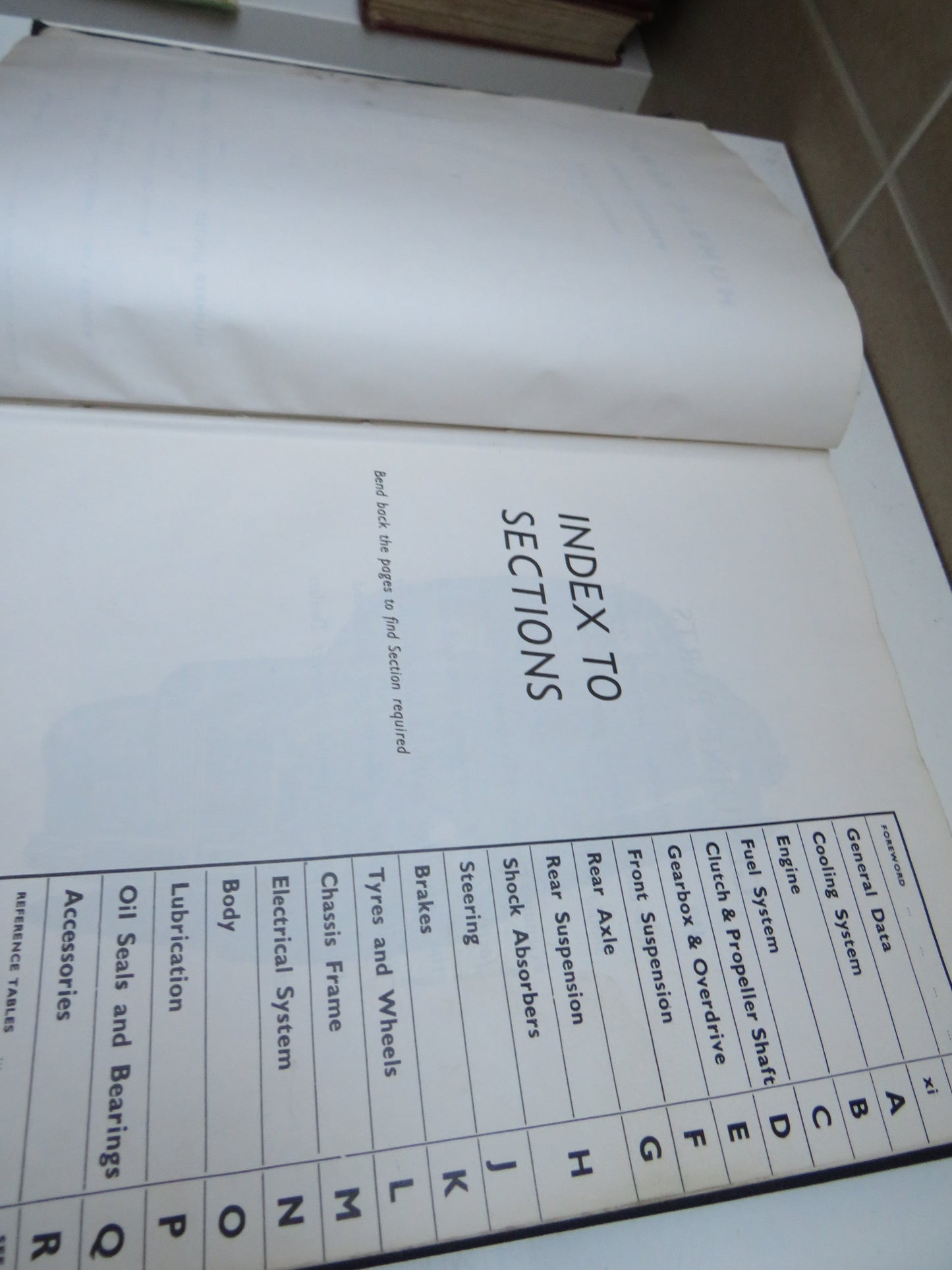 Humber Hawk Workshop Manual Marks III, IV, V and VI 1958