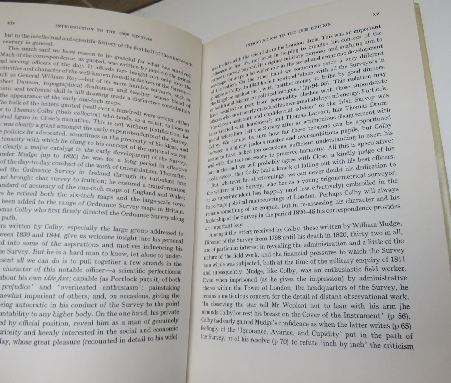 The Early Years of the Ordnance Survey By Col Sir Charles Close 1969
