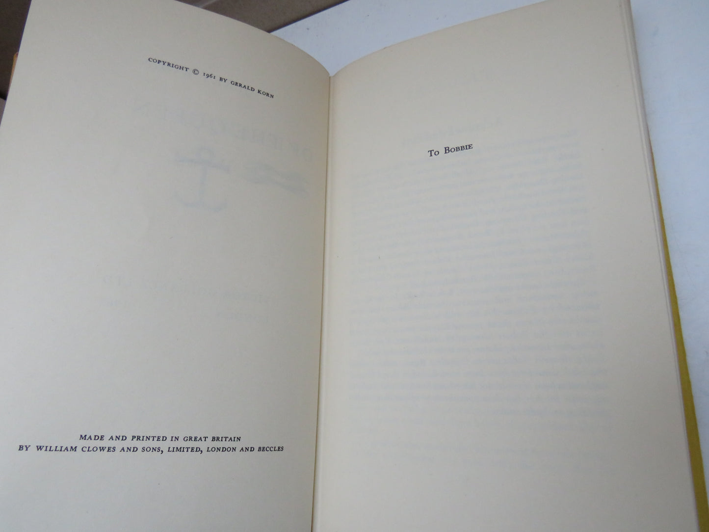 The Raising Of The Queen By Jerry Korn 1962