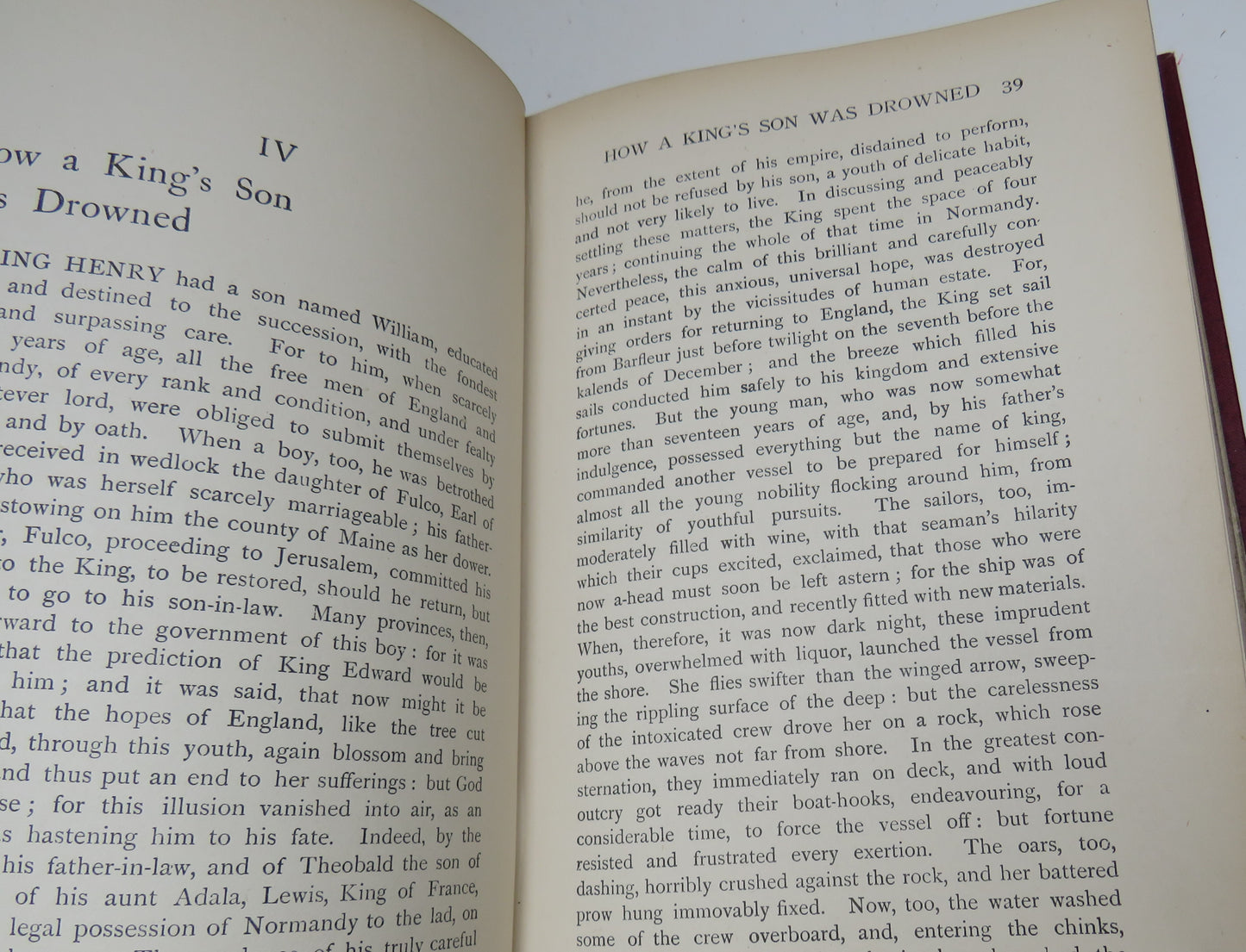 The King's Story Book Being Historical Stories Collected Out of English Romance Literature