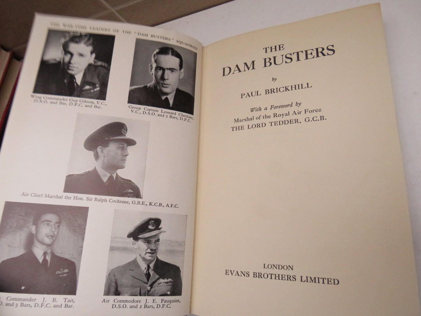 The Dam Busters By Paul Brickhill 1953