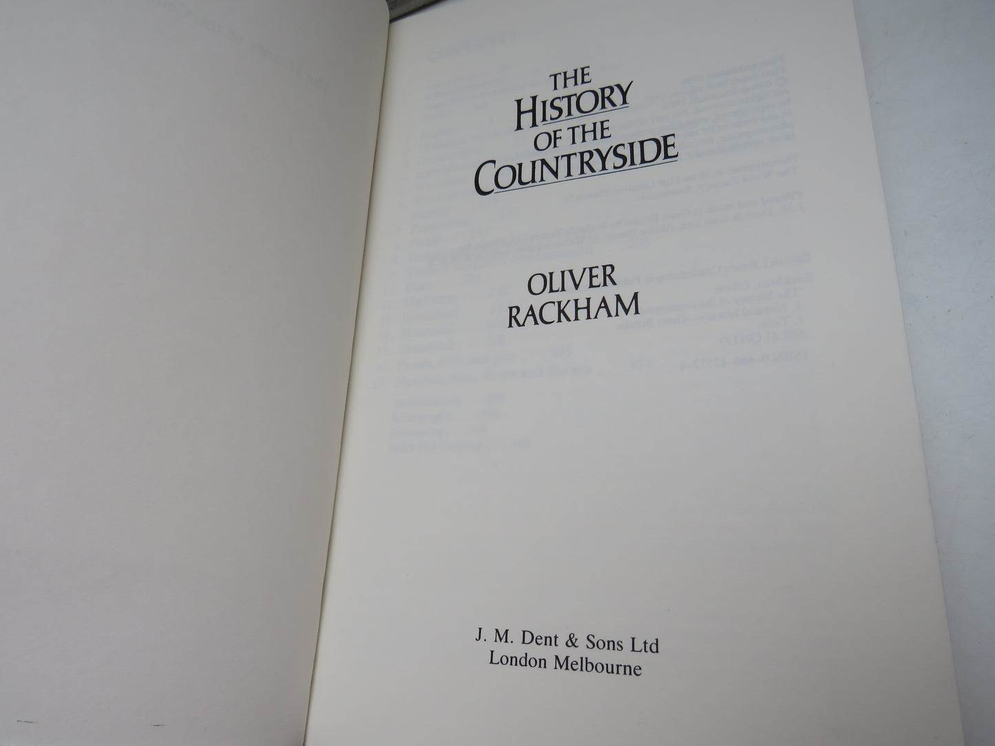 The History of The Countryside By Oliver Rackham 1987 (Vintage History Book) book 5